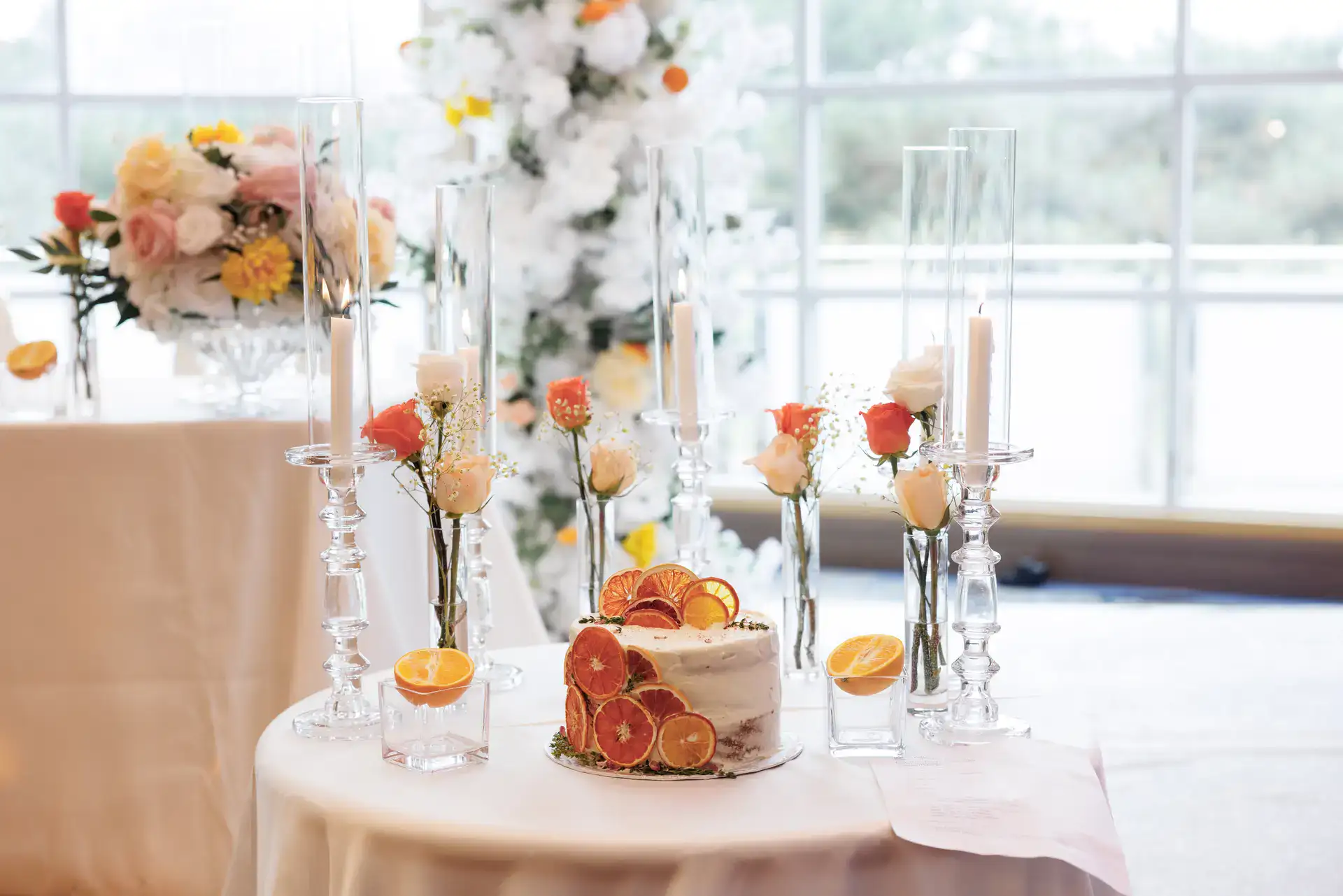 Wedding table detail