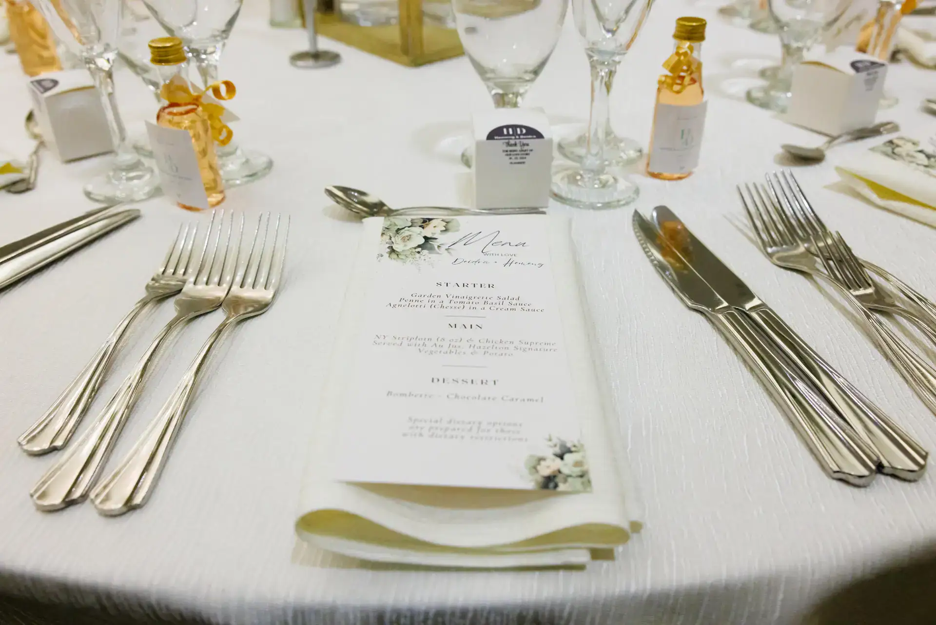 Wedding detail close-up