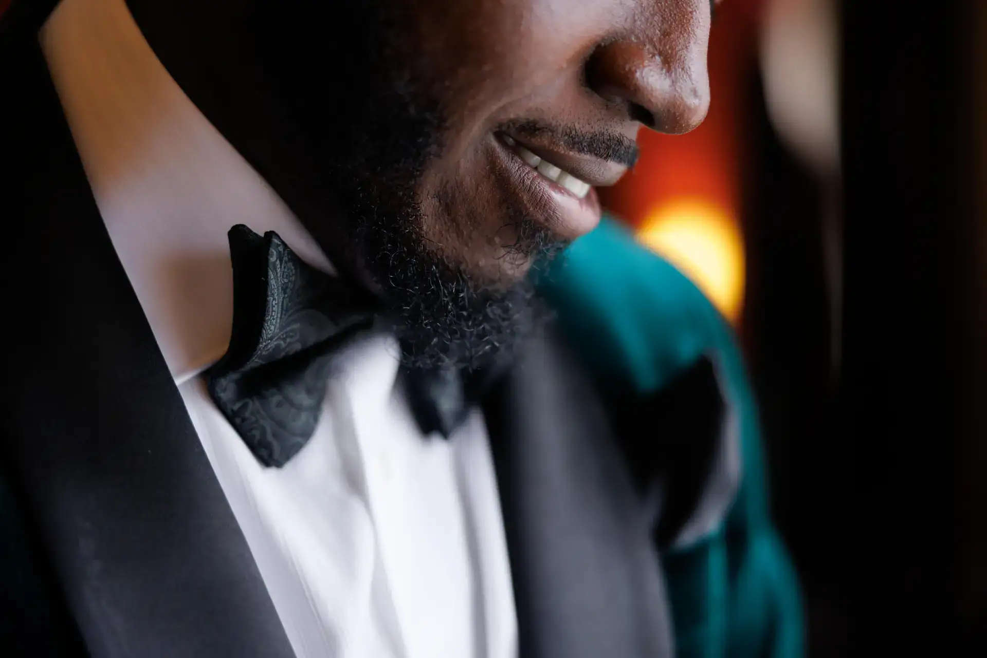 Wedding lighting detail